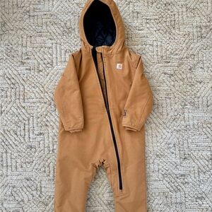 Carhartt Tan Quilted 24 Month Coverall